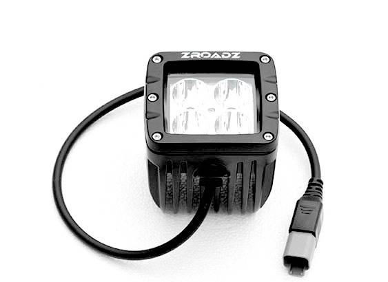 ZROADZ Z30BC14W20S LED Spot Beam Pod Light; 3 in.; Pair; - Truck Part Superstore