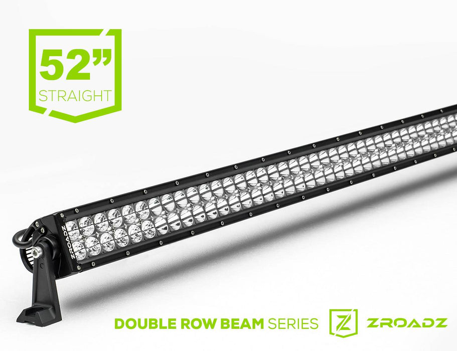 ZROADZ Z30BC14W300 LED Straight Double Row Light Bar; 52 in.; - Truck Part Superstore