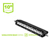 ZROADZ Z30S1-10-P7EJ LED Single Row Slim Light Bar Light Bar; 10 in.; - Truck Part Superstore
