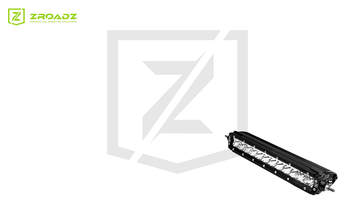 ZROADZ Z30S1-10-P7EJ LED Single Row Slim Light Bar Light Bar; 10 in.; - Truck Part Superstore