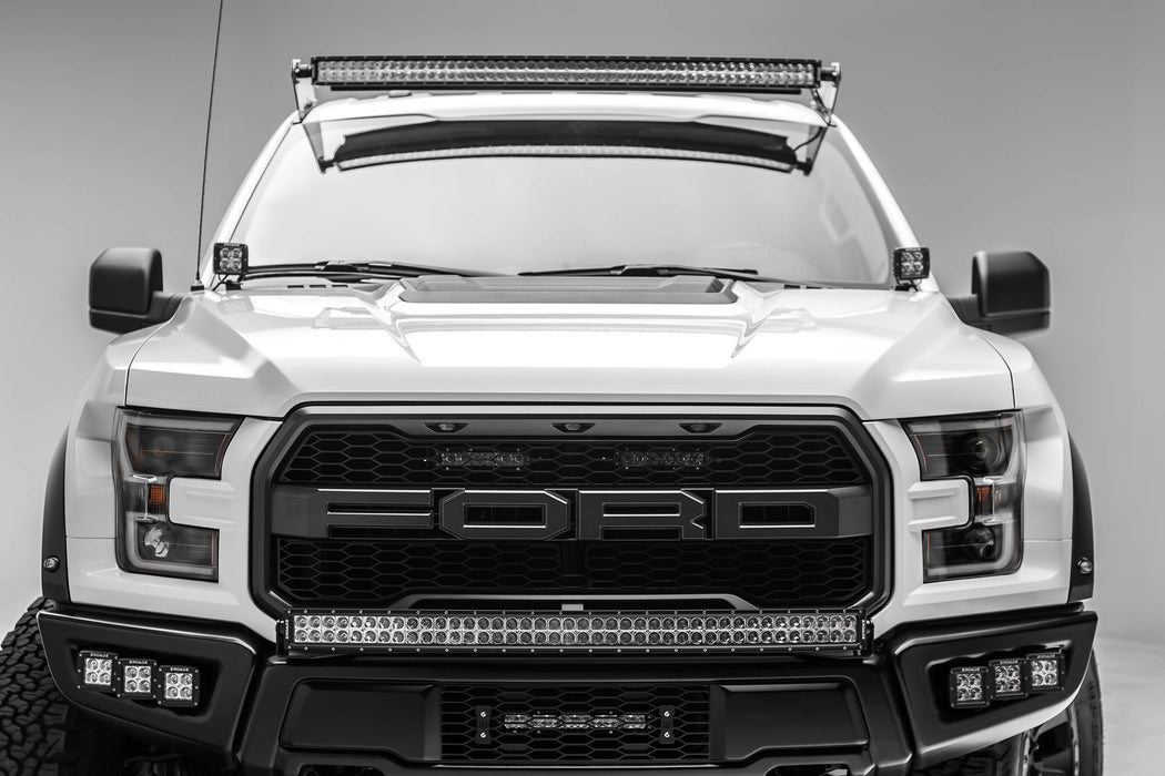 ZROADZ Z365701-KIT2 Hood Hinge LED Kit; Incl. [2] 3 in. LED Pod Lights And Universal Wiring Harness; - Truck Part Superstore