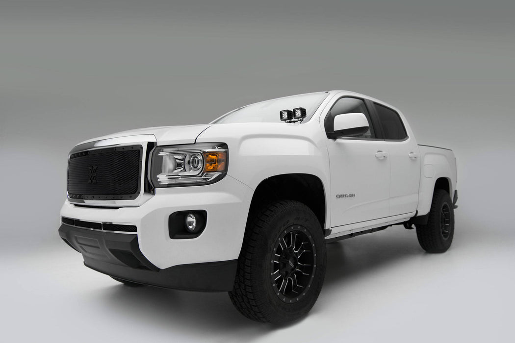 ZROADZ Z362671-KIT4 Hood Hinge LED Kit; Incl. [4] 3 in. LED Pod Lights And Universal Wiring Harness; - Truck Part Superstore