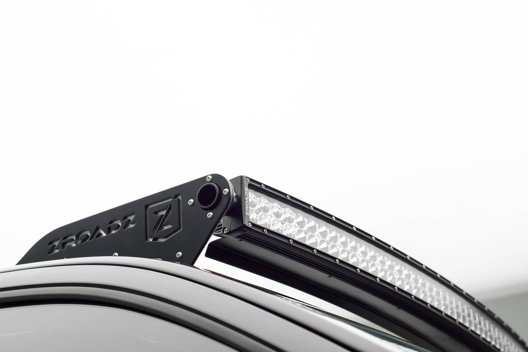 ZROADZ Z332671 Front Roof LED Light Bar Bracket; Mounts [1] 40 in. Curved LED Light Bar; - Truck Part Superstore