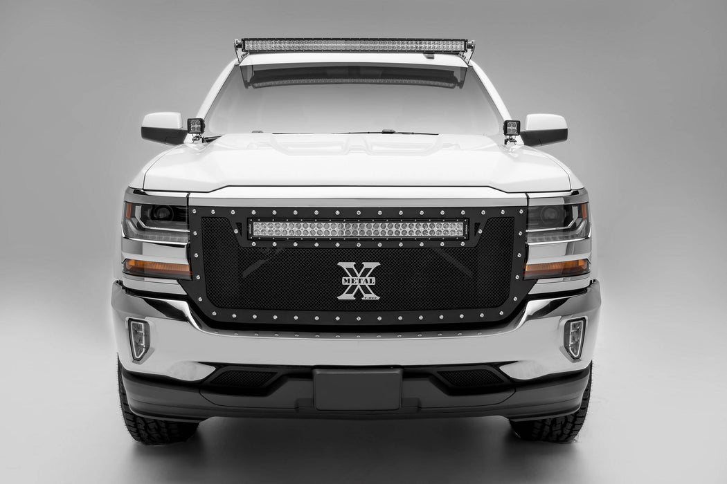 T-Rex Z332081 Front Roof LED Light Bar Mounts - For Single Bar 50" LED Straight or Curved - Truck Part Superstore