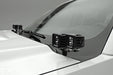 ZROADZ Z361221-KIT4 Hood Hinge LED Kit; Incl. [4] 3 in. LED Pod Lights And Universal Wiring Harness; - Truck Part Superstore