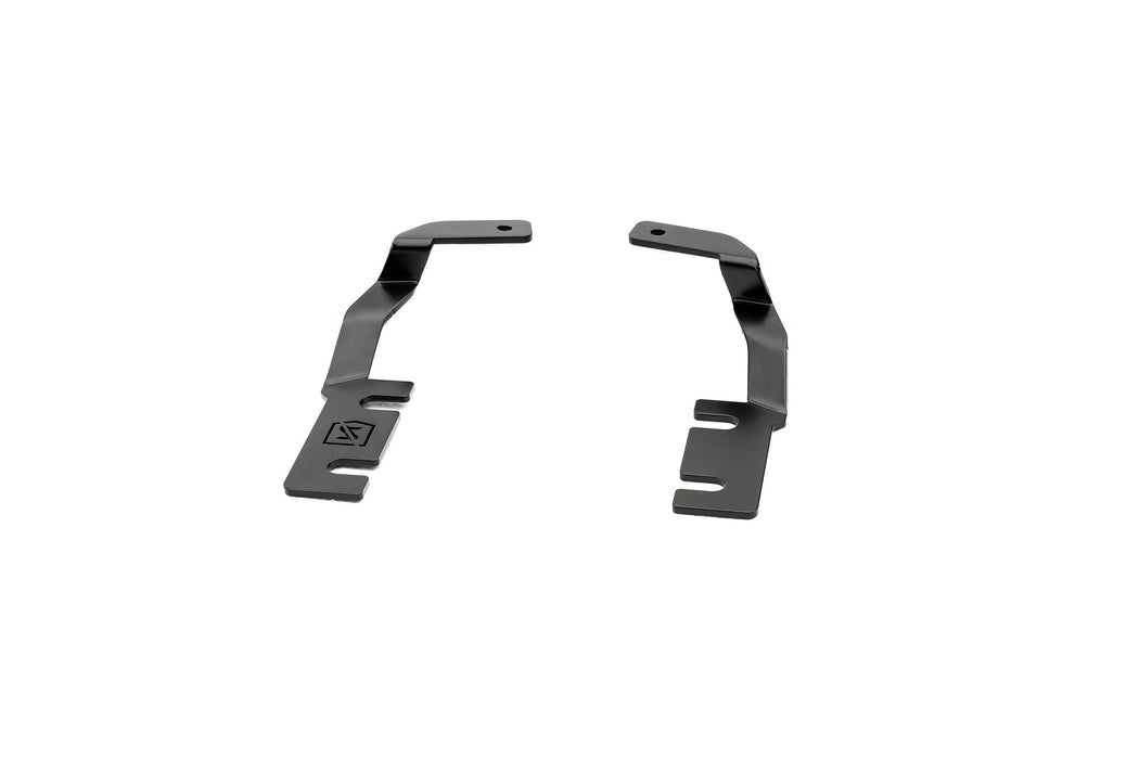 ZROADZ Z365821 Hood Hinge LED Bracket; Mounts [2] 3 in. ZROADZ or Similar Style LED Pod Lights; - Truck Part Superstore