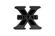 T-Rex Grilles 6710012 X-Metal Series Logo Badge; Small; Black; Mild Steel; 1 pc; Bolt-On; - Truck Part Superstore