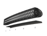 ZROADZ Z330052C Noise Cancelling Universal Wind Diffuser; For [1] 52 in. Curved LED Light Bar; - Truck Part Superstore