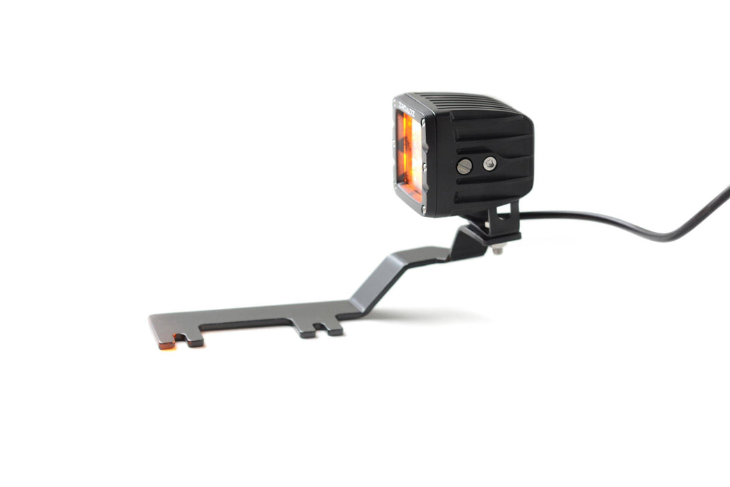 ZROADZ Z30BC20W-2-E4A LED Flood Beam Pod Light; 3 in.; Amber; - Truck Part Superstore