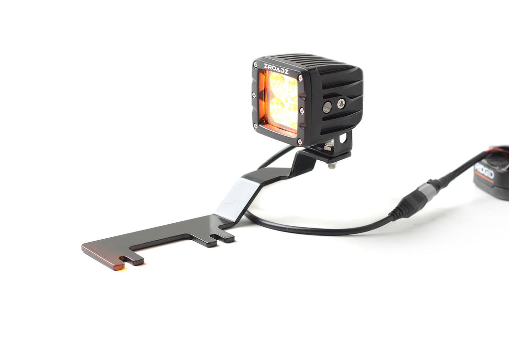 ZROADZ Z30BC20W-2-E4A LED Flood Beam Pod Light; 3 in.; Amber; - Truck Part Superstore