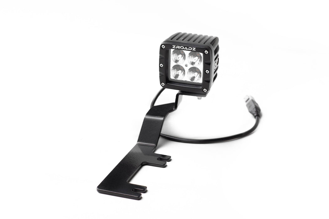 ZROADZ Z30BC20W-2-E4A LED Flood Beam Pod Light; 3 in.; Amber; - Truck Part Superstore