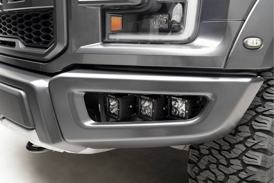 ZROADZ Z325672-KIT Front Bumper OEM Fog LED Kit - Truck Part Superstore