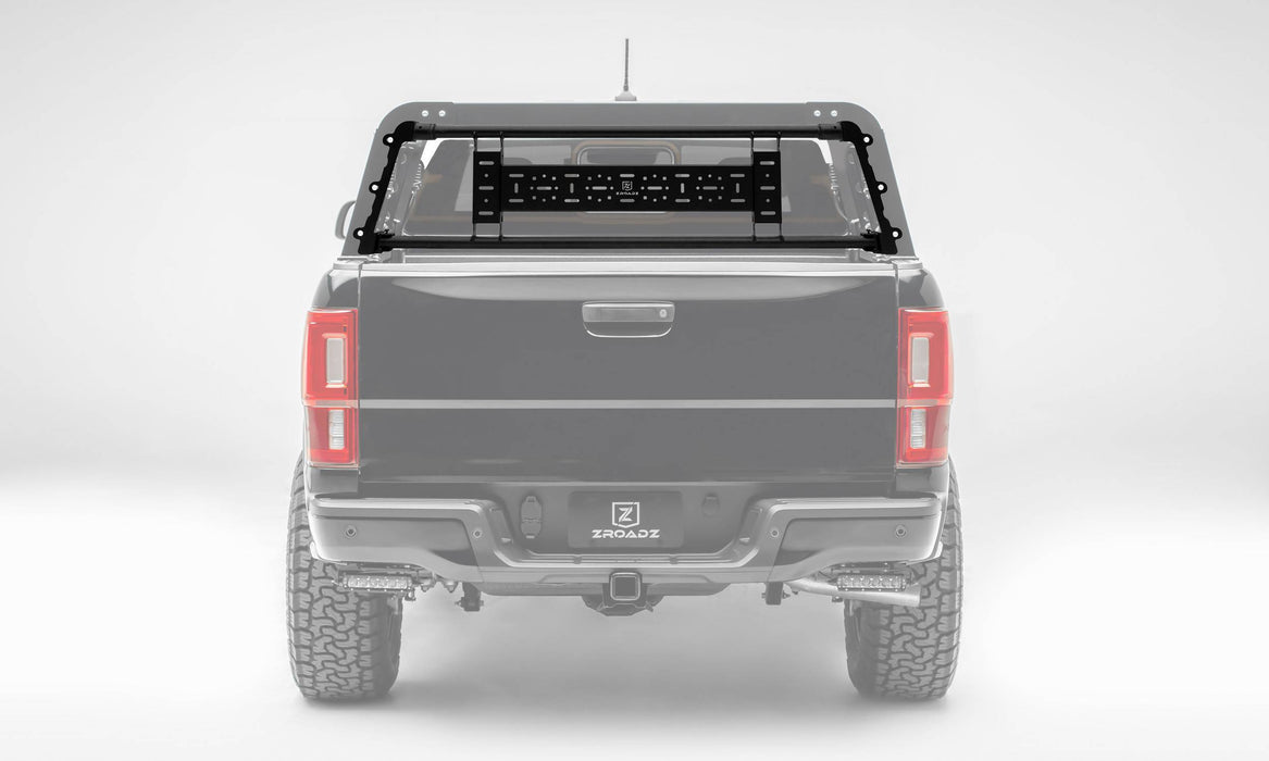 ZROADZ Z835001 Overland Access Rear Gate; Black; Mild Steel; Aluminum; - Truck Part Superstore