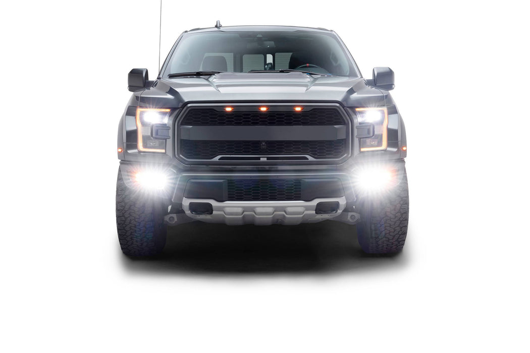 ZROADZ Z325672-KIT Front Bumper OEM Fog LED Kit - Truck Part Superstore