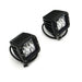 ZROADZ Z362281-KIT2 Hood Hinge LED Kit; Incl. [2] 3 in. LED Pod Lights; - Truck Part Superstore