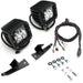 ZROADZ Z365751-KIT2 Hood Hinge LED Kit; Incl. [2] 3 in. LED Pod Lights; - Truck Part Superstore