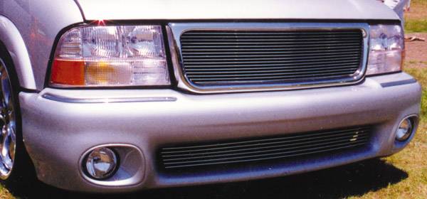 T-Rex Grilles 20380 Billet Series Grille; Horizontal; Aluminum; Polished; 1 Pc; Insert; - Truck Part Superstore