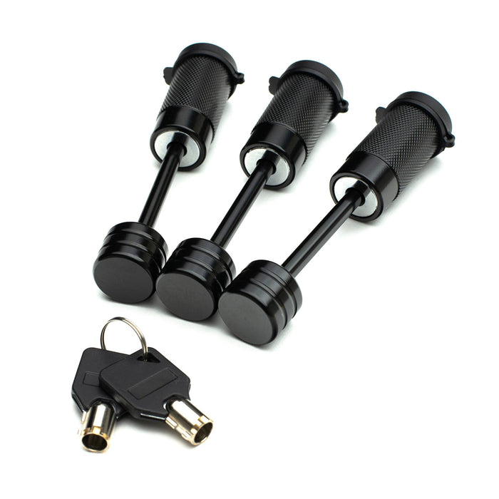 ZROADZ Z830001 Overland Access Truck Bed Rack Lock; 3 Locks and and 6 Keys; - Truck Part Superstore