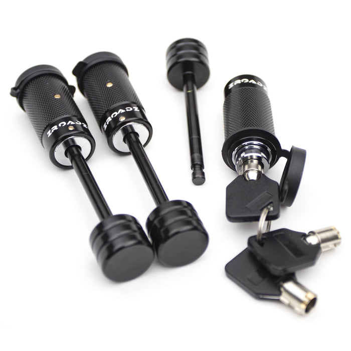 ZROADZ Z830001 Overland Access Truck Bed Rack Lock; 3 Locks and and 6 Keys; - Truck Part Superstore