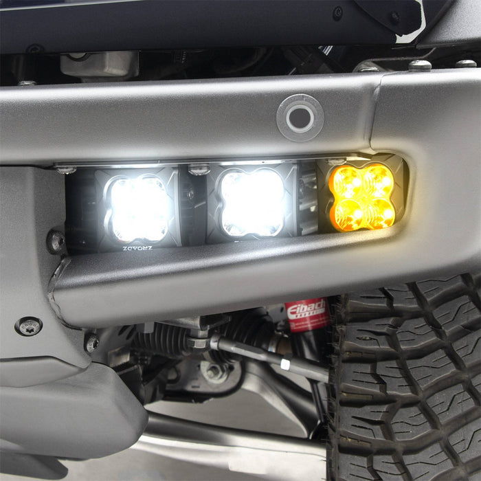 ZROADZ Z325401-KITAW Front Bumper OEM Fog LED Kit - Truck Part Superstore
