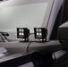 ZROADZ Z365401-BK4 Lower A Pillar LED Bracket; Mounts [4] 3 in. LED Pod Lights; - Truck Part Superstore