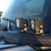ZROADZ Z365401-BK4 Lower A Pillar LED Bracket; Mounts [4] 3 in. LED Pod Lights; - Truck Part Superstore
