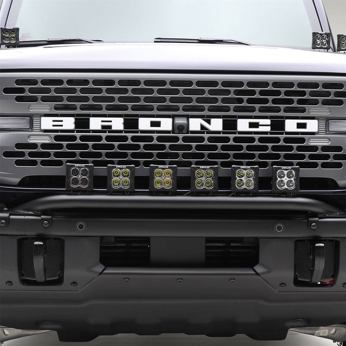 ZROADZ Z325431 Front Bumper Top LED Light Bar Bracket; Mounts [6] 3 in. LED Pod Lights; - Truck Part Superstore