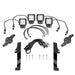 ZROADZ Z365701-KIT4 Hood Hinge LED Kit; Incl. [4] 3 in. LED Pod Lights And Universal Wiring Harness; - Truck Part Superstore