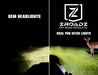 ZROADZ Z366641-KIT4 Hood Hinge LED Kit; Incl. [4] 3 in. LED Pod Lights And Universal Wiring Harness; - Truck Part Superstore