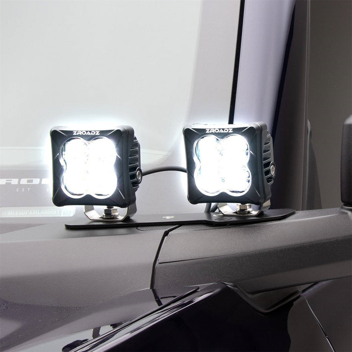 ZROADZ Z365401-KIT4 ZROADZ A Pillar LED Kit - Truck Part Superstore