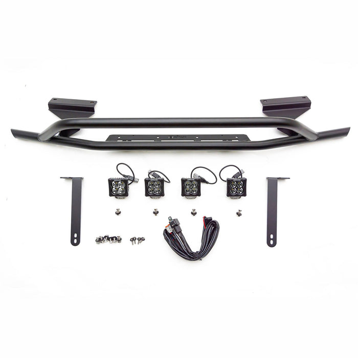 ZROADZ Z329661-KIT Front Bumper Top LED Kit; Incl. [4] 3 in. LED Pod Lights; - Truck Part Superstore