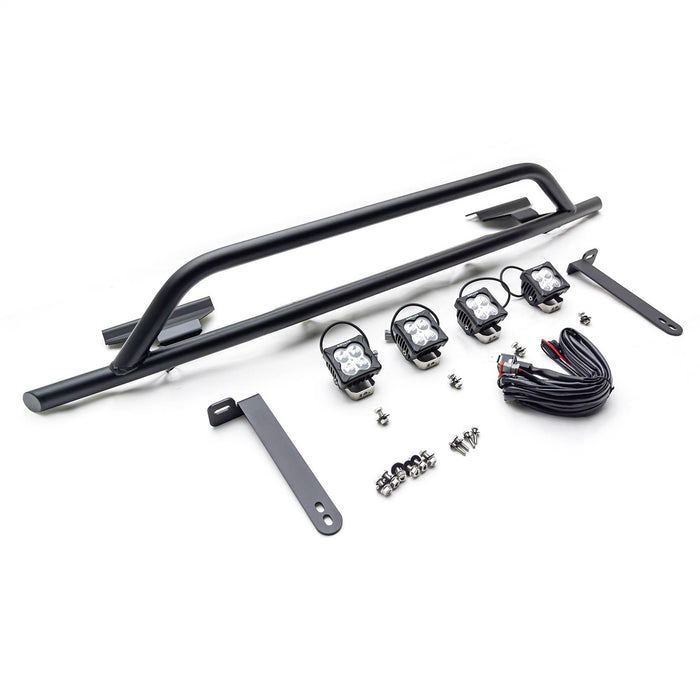 ZROADZ Z329661-KITAW Front Bumper Top LED Kit; Incl. [2] 3 in. Amber And [2] White LED Pod Lights; - Truck Part Superstore