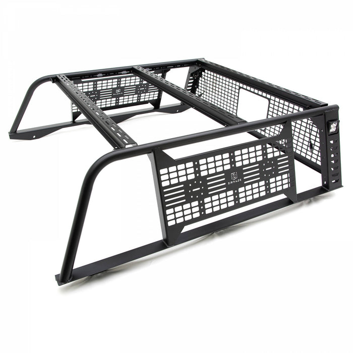 ZROADZ Z859661 Molle Overland Rack; Incl. [4] 3 in. White LED Pod Lights; - Truck Part Superstore