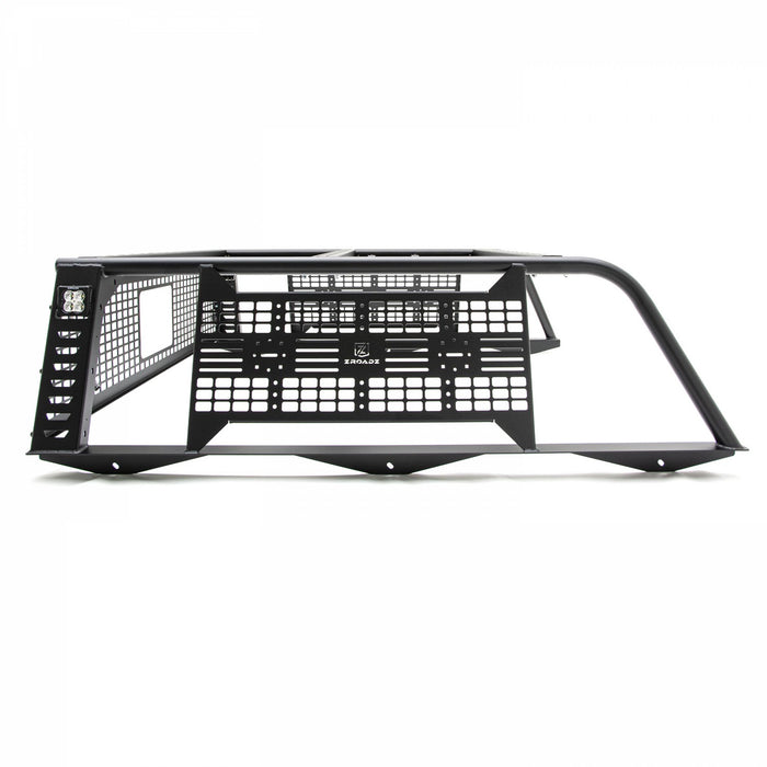 ZROADZ Z859661 Molle Overland Rack; Incl. [4] 3 in. White LED Pod Lights; - Truck Part Superstore