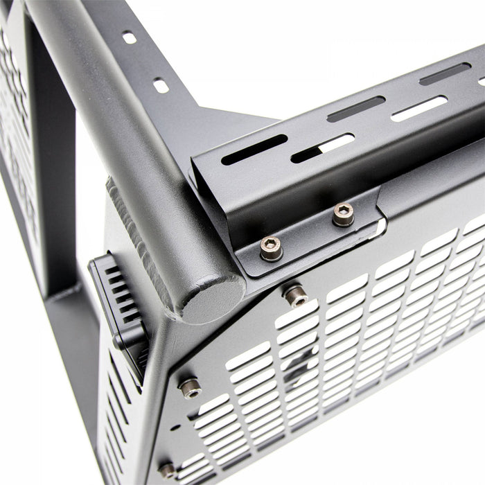 ZROADZ Z859661 Molle Overland Rack; Incl. [4] 3 in. White LED Pod Lights; - Truck Part Superstore