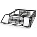 ZROADZ Z859661 Molle Overland Rack; Incl. [4] 3 in. White LED Pod Lights; - Truck Part Superstore