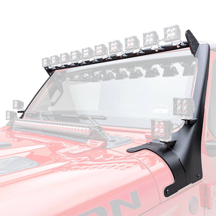 ZROADZ Z934931-BK4 Front Roof LED Bracket - Truck Part Superstore