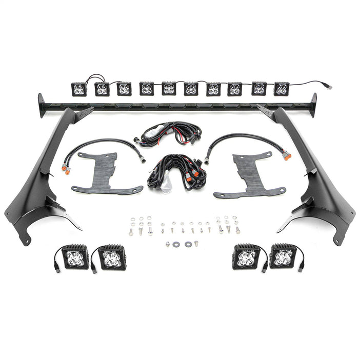 ZROADZ Z934931-KIT4AW Front Roof LED Kit - Truck Part Superstore