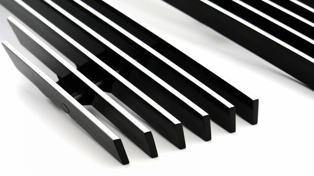 T-Rex Grilles 21213 Billet Series Grille; Polished Aluminum; 5 pc.; Overlay; - Truck Part Superstore
