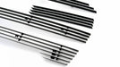T-Rex Grilles 21213 Billet Series Grille; Polished Aluminum; 5 pc.; Overlay; - Truck Part Superstore