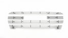 T-Rex Grilles 21213 Billet Series Grille; Polished Aluminum; 5 pc.; Overlay; - Truck Part Superstore