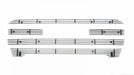 T-Rex Grilles 21213B Billet Series Grille; Black; Aluminum; 5 pc.; Overlay; - Truck Part Superstore