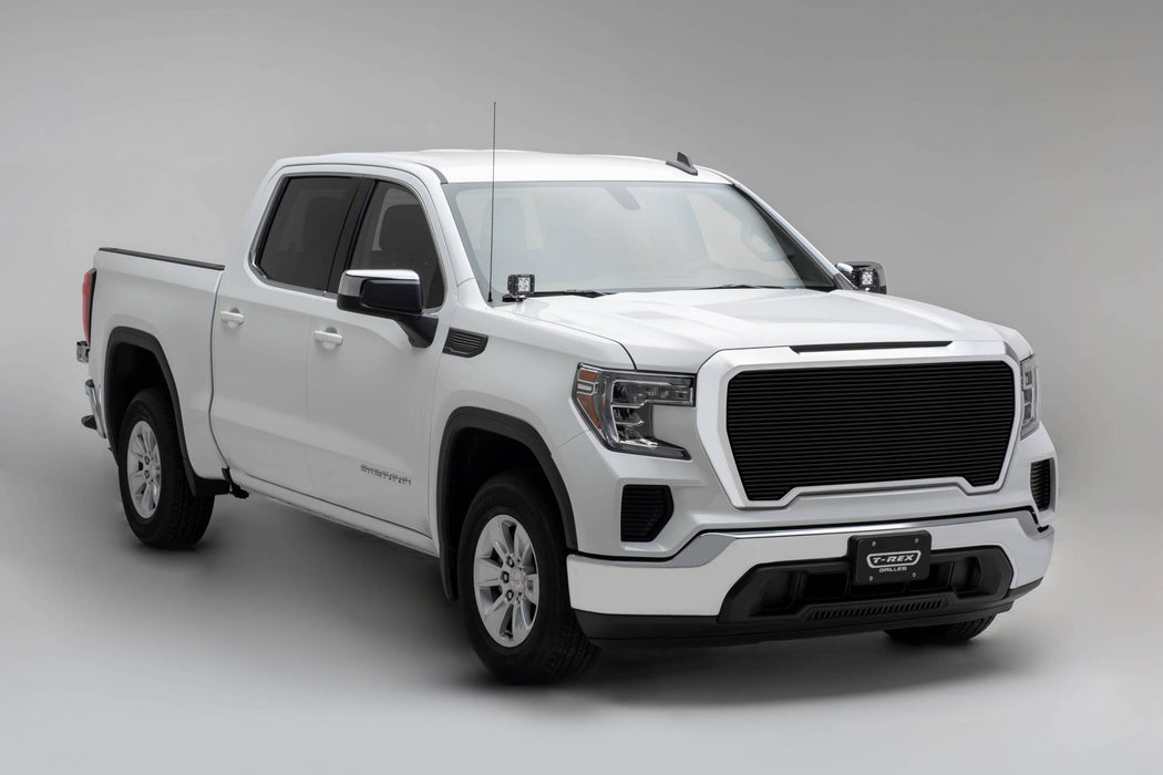 T-Rex Grilles 20213B Billet Series Grille; Black; Aluminum; 1 pc.; Insert; - Truck Part Superstore