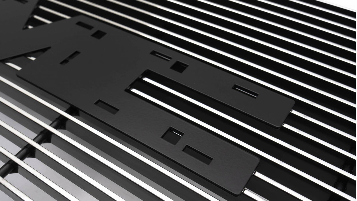 T-Rex Grilles 20214 Billet Series Grille; Horizontal; Aluminum; Black; - Truck Part Superstore