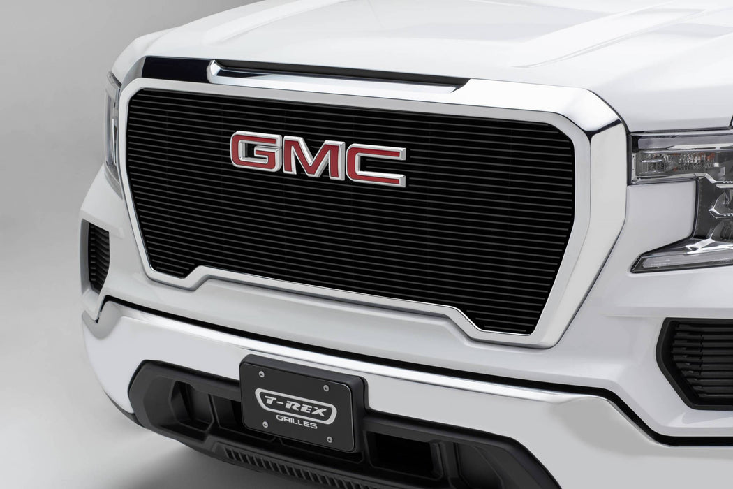 T-Rex Grilles 20214B Billet Series Grille; Horizontal; Aluminum; Polished; - Truck Part Superstore