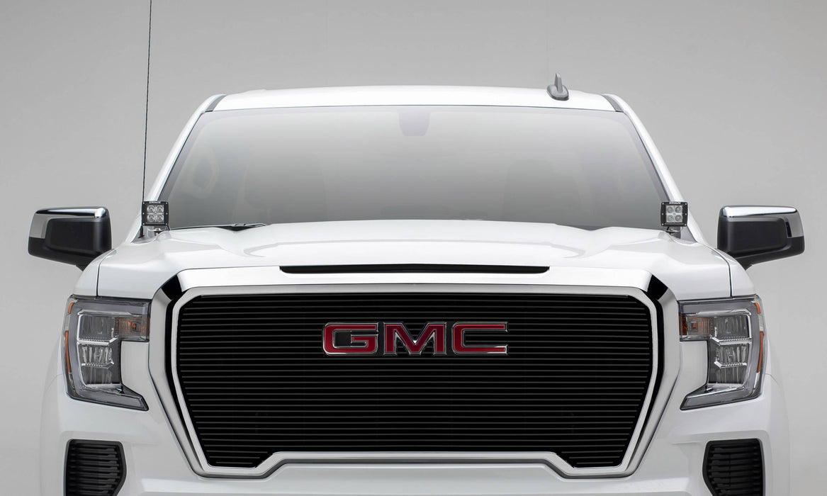 T-Rex Grilles 20214B Billet Series Grille; Horizontal; Aluminum; Polished; - Truck Part Superstore