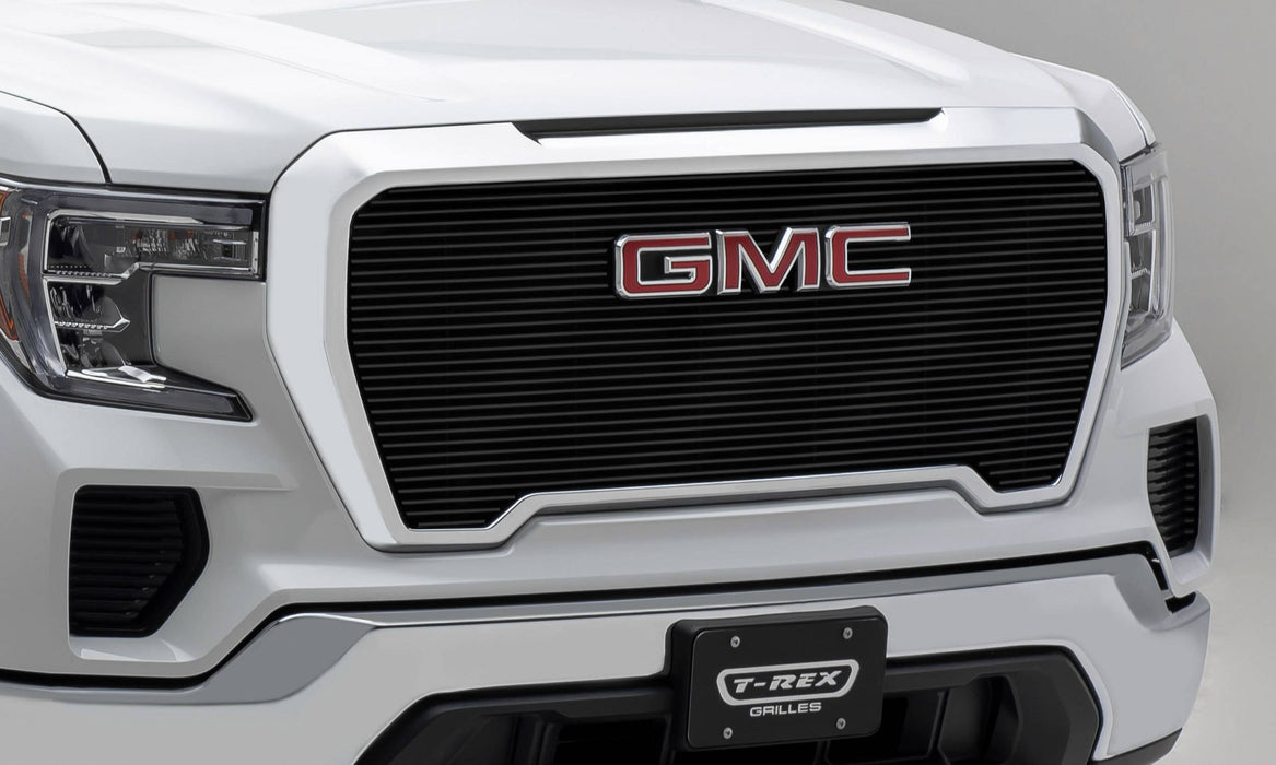 T-Rex Grilles 20214B Billet Series Grille; Horizontal; Aluminum; Polished; - Truck Part Superstore