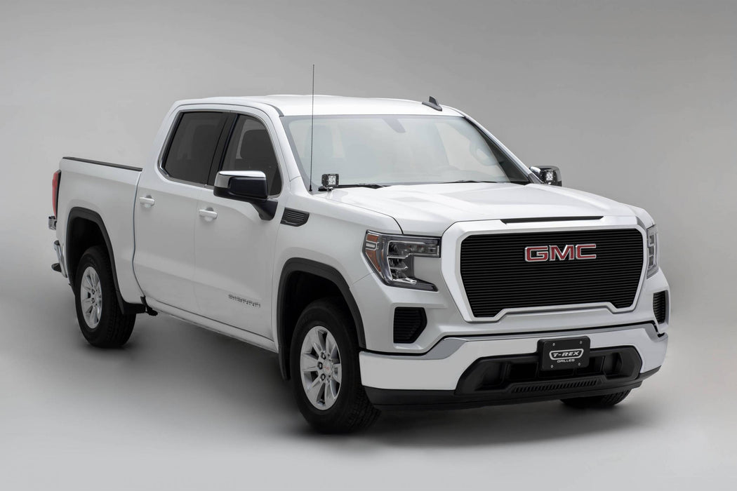 T-Rex Grilles 20214B Billet Series Grille; Horizontal; Aluminum; Polished; - Truck Part Superstore