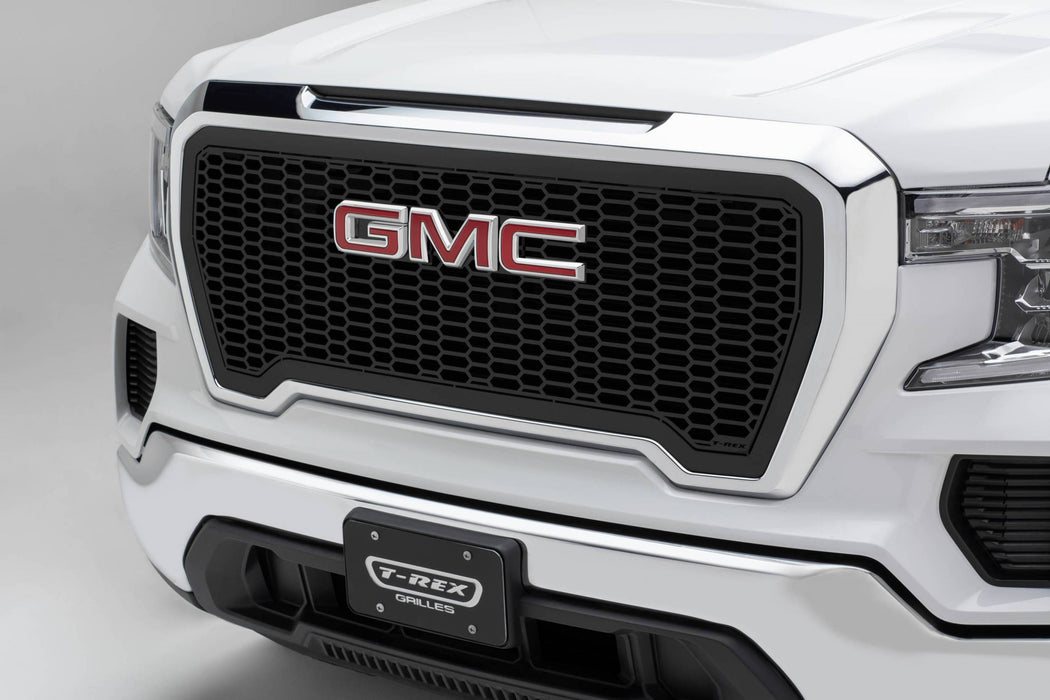 T-Rex Grilles 7712281 Laser X Series Grille; Black; Mild Steel; 1 pc.; Insert; No Studs; - Truck Part Superstore