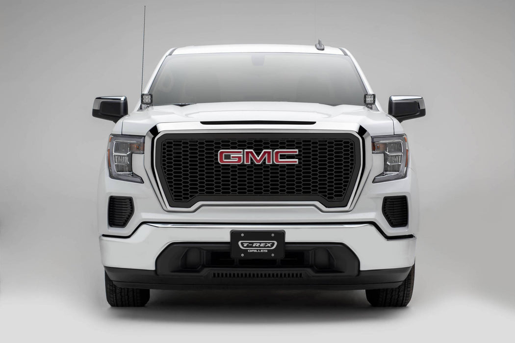 T-Rex Grilles 7712281 Laser X Series Grille; Black; Mild Steel; 1 pc.; Insert; No Studs; - Truck Part Superstore
